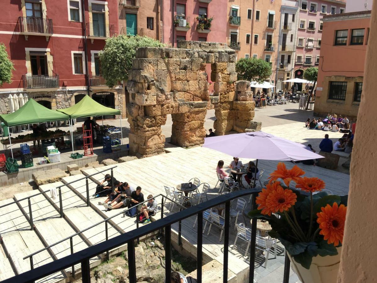 Apartamento en plaza Forum Centro Historico Tarragona Exterior foto